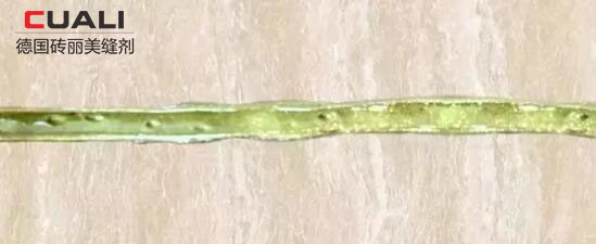 美縫劑發(fā)脆