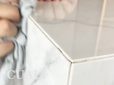 比想象中簡(jiǎn)單！新手實(shí)拍用巖板專(zhuān)用膠美縫操作步驟