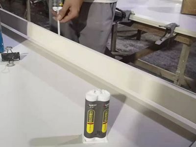 巖板膠粘接、美縫、修補(bǔ)怎么施工？