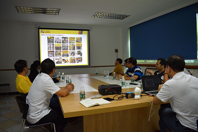 碧桂園領(lǐng)導(dǎo)、專家蒞臨德國CUALI磚麗指導(dǎo)工作