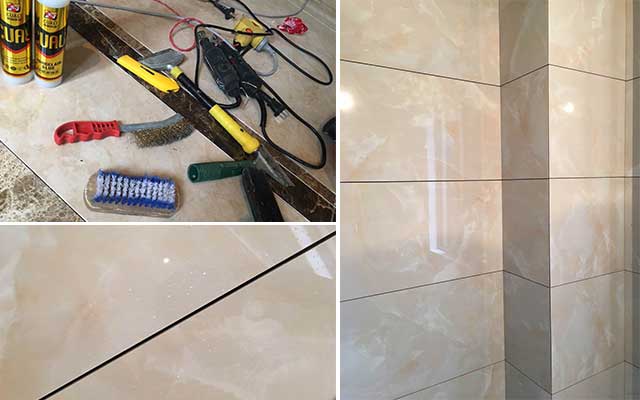 美縫劑施工前，一定要進行清縫處理嗎