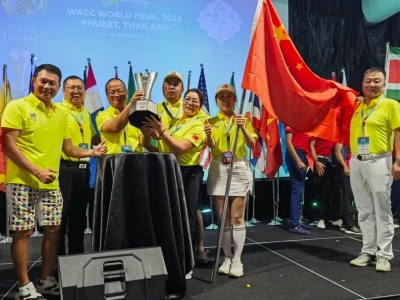 WAGC中國之隊(duì)亮相泰國普吉島，磚麗美縫預(yù)祝中國之隊(duì)勇奪桂冠！